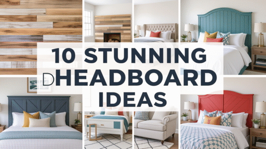 10 Stunning DIY Headboard Ideas for a Budget-Friendly Bedroom Makeover