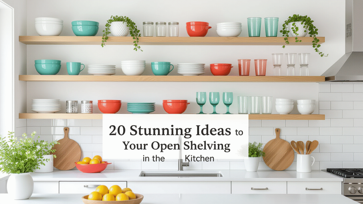 20 Stunning Ideas to Style Your Open Shelving in the Kitchen