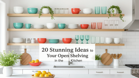 20 Stunning Ideas to Style Your Open Shelving in the Kitchen
